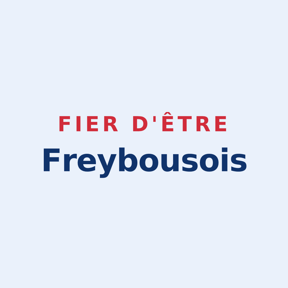 Sticker « Fier d'être Freybousois » — design pour Freybouse