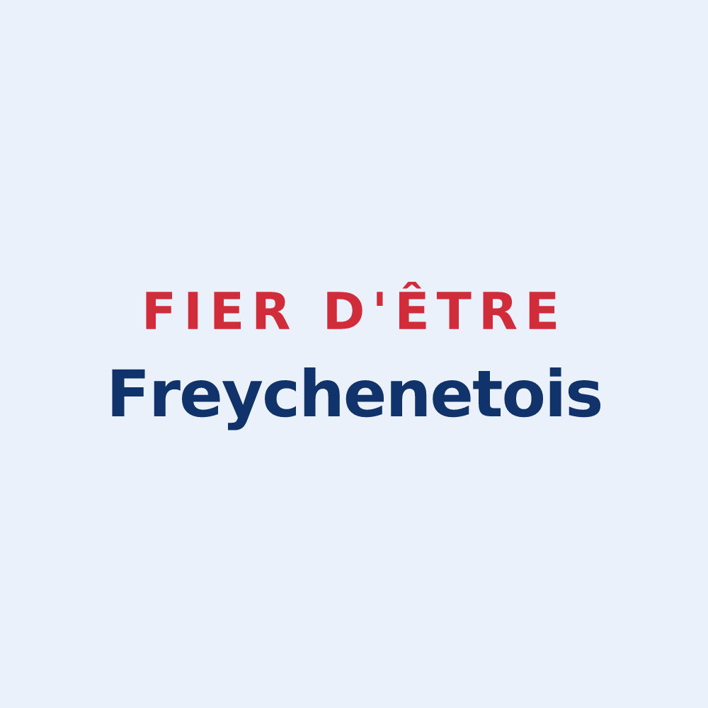 Sticker « Fier d'être Freychenetois » — design pour Freychenet