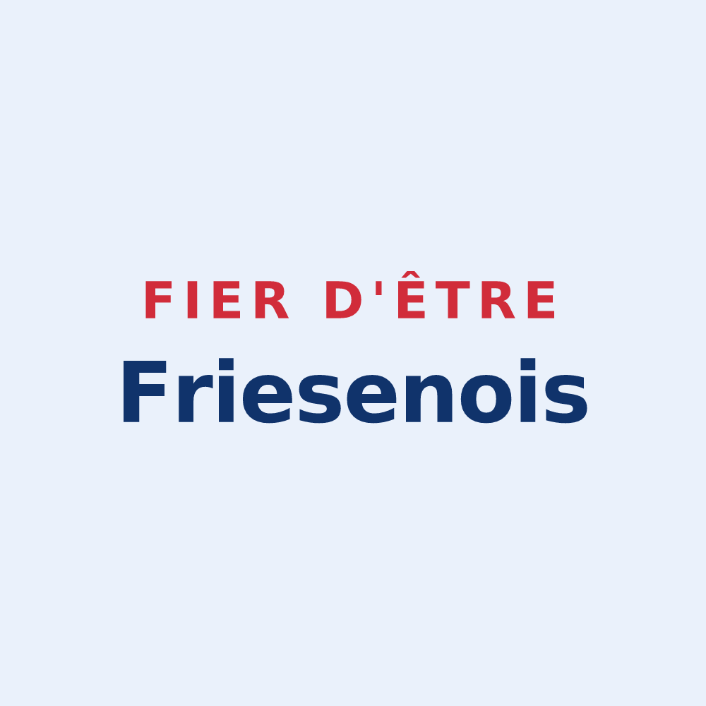 Sticker « Fier d'être Friesenois » — design pour Friesen