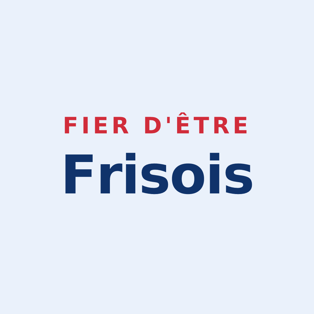 Sticker « Fier d'être Frisois » — design pour Frise
