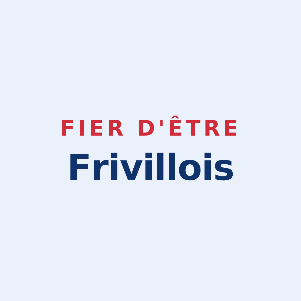Sticker « Fier d'être Frivillois » — design pour Friville-Escarbotin