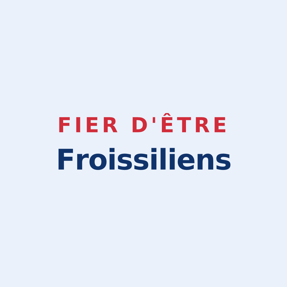 Sticker « Fier d'être Froissiliens » — design pour Froissy