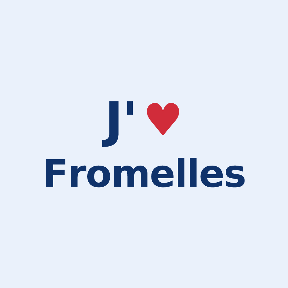 Sticker personnalisé Fromelles — design J'aime Fromelles
