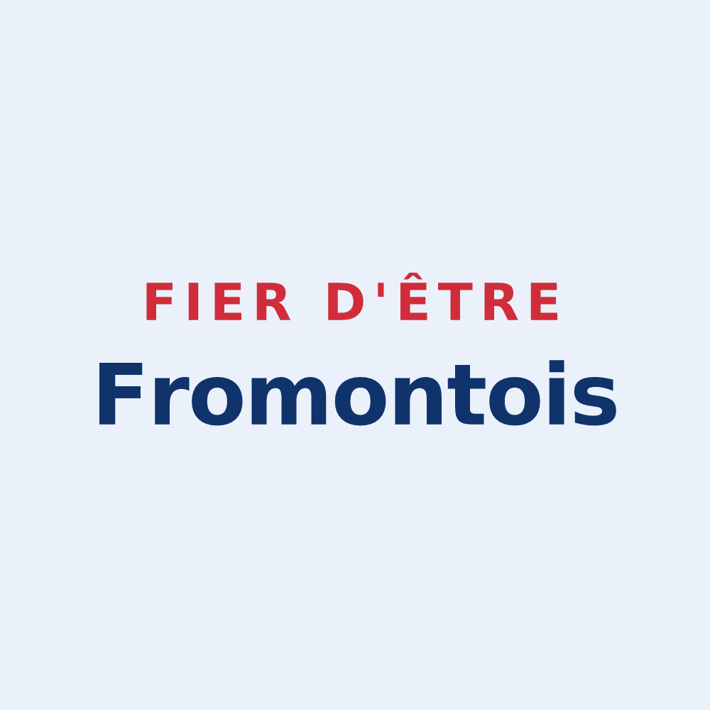 Sticker « Fier d'être Fromontois » — design pour Fromont