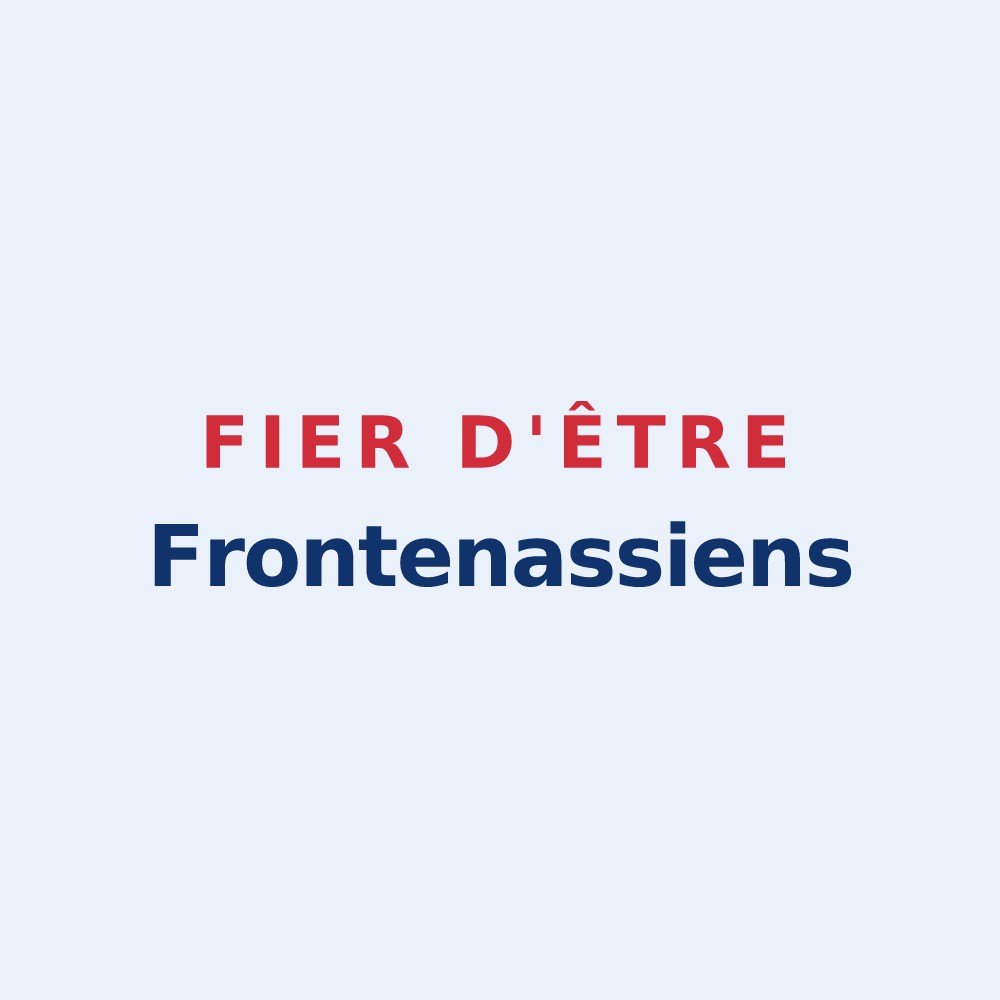 Sticker « Fier d'être Frontenassiens » — design pour Frontenas