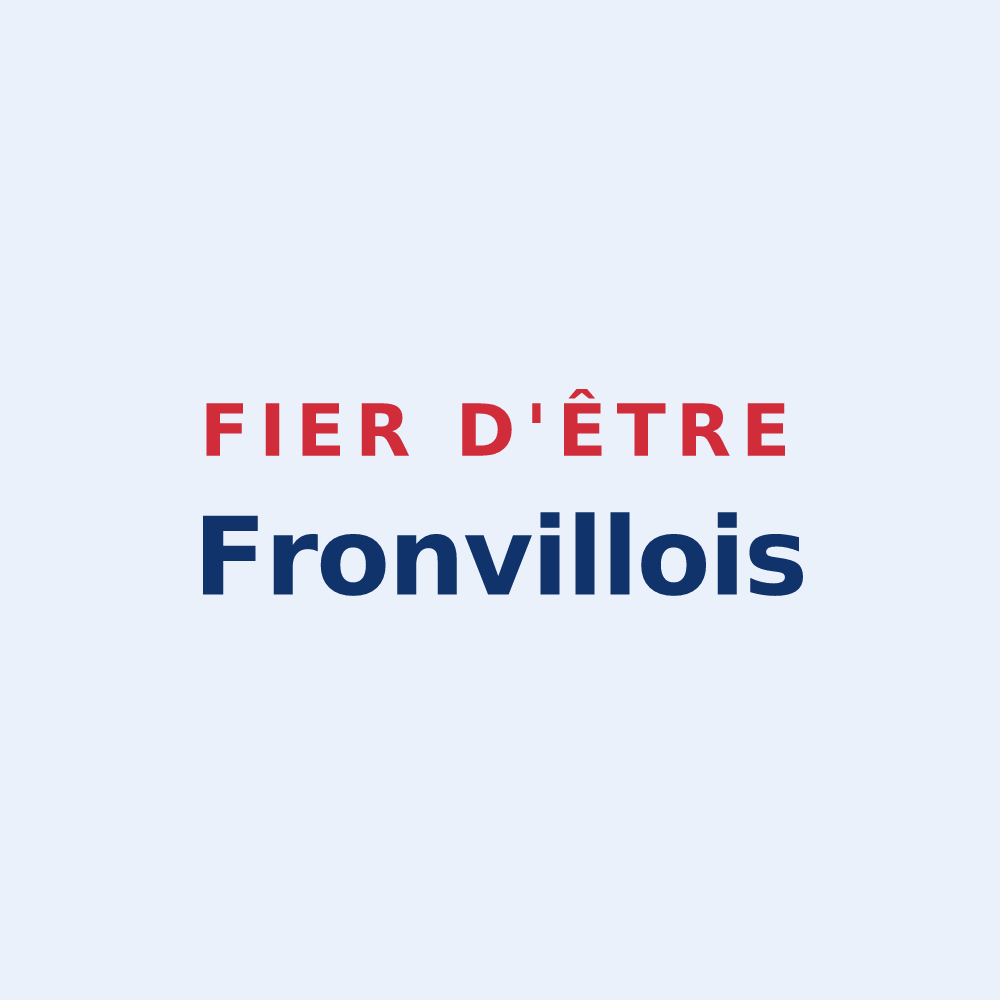 Sticker « Fier d'être Fronvillois » — design pour Fronville