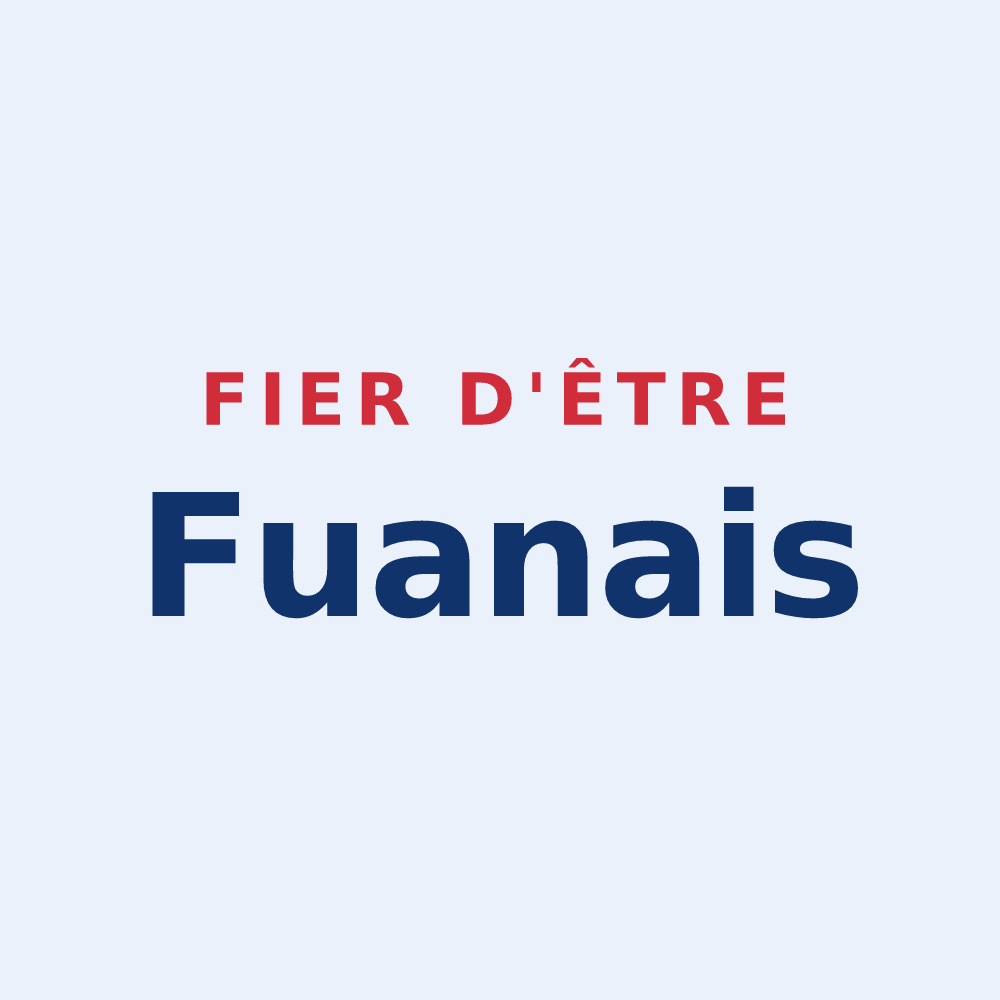 Sticker « Fier d'être Fuanais » — design pour Fuans