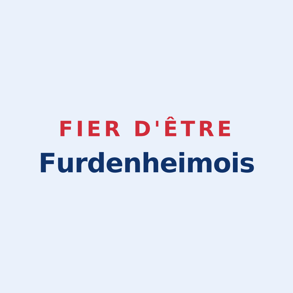 Sticker « Fier d'être Furdenheimois » — design pour Furdenheim