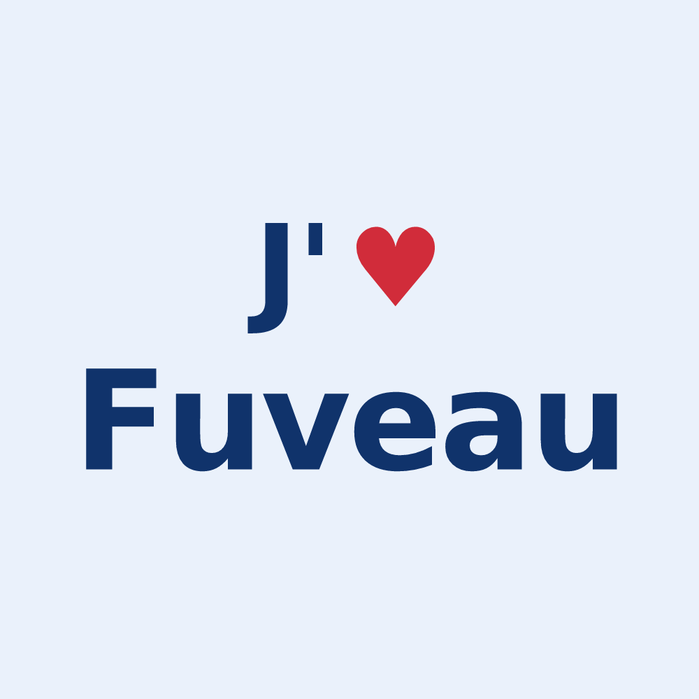 Sticker personnalisé Fuveau — design J'aime Fuveau