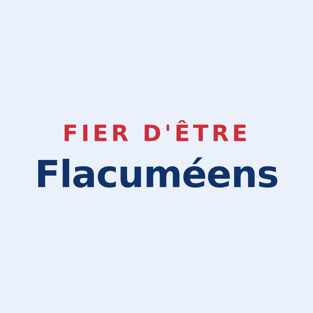 Sticker « Fier d'être Flacuméens » — design pour Fyé