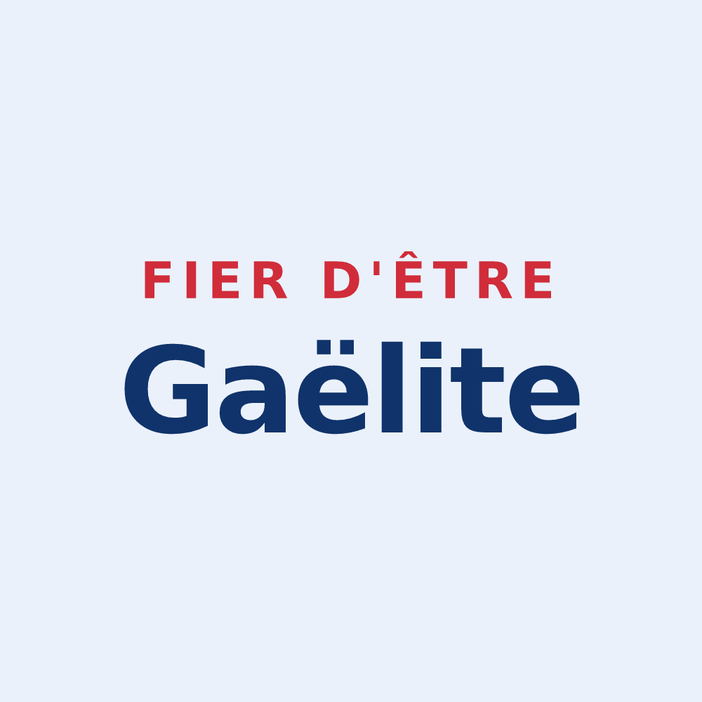 Sticker « Fier d'être Gaëlite » — design pour Gaël