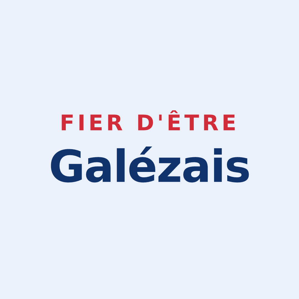 Sticker « Fier d'être Galézais » — design pour Galez