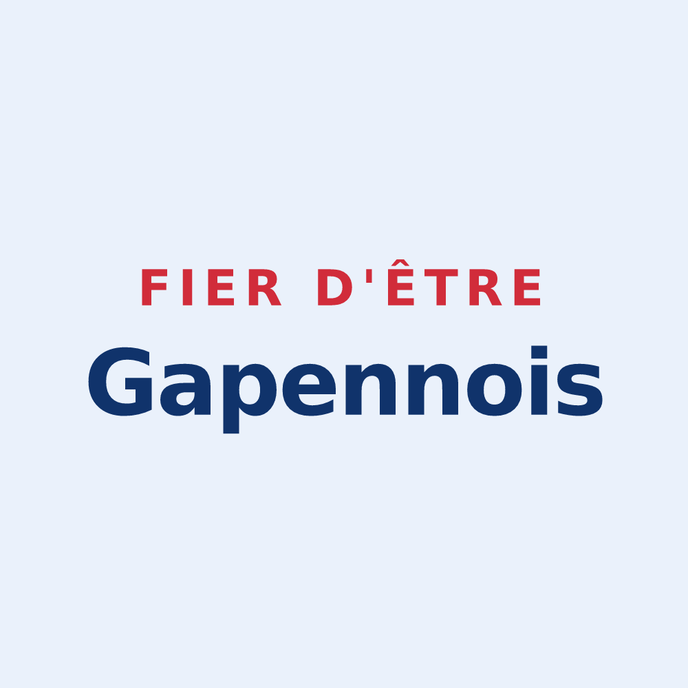 Sticker « Fier d'être Gapennois » — design pour Gapennes