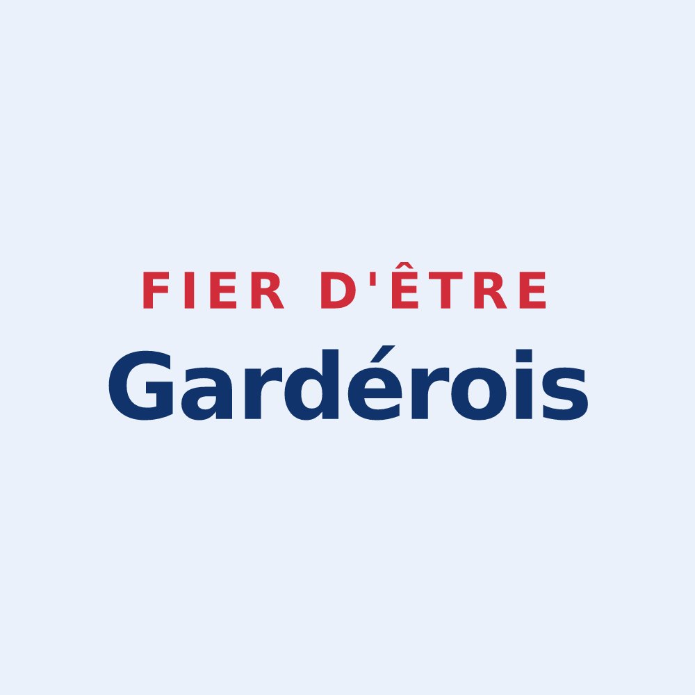 Sticker « Fier d'être Gardérois » — design pour Gardères