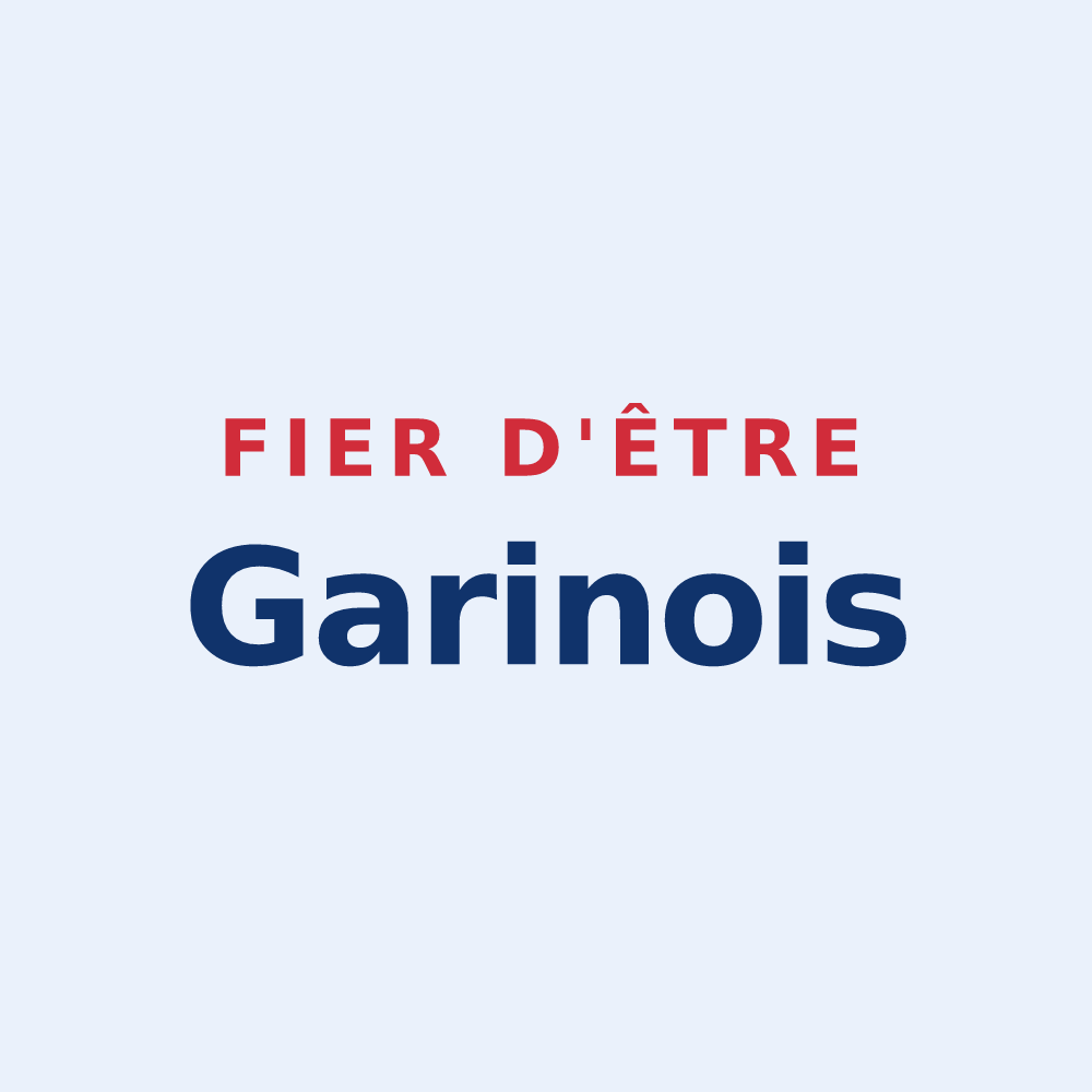 Sticker « Fier d'être Garinois » — design pour Garin