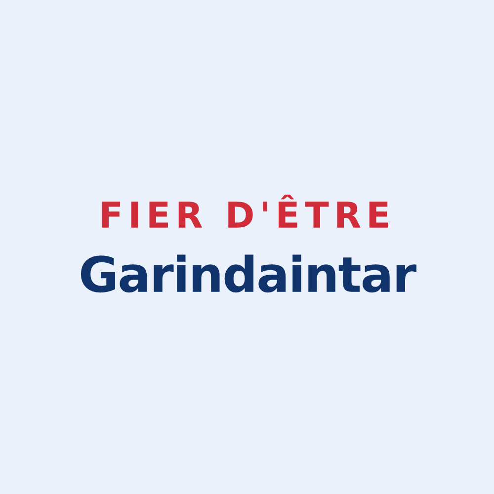 Sticker « Fier d'être Garindaintar » — design pour Garindein