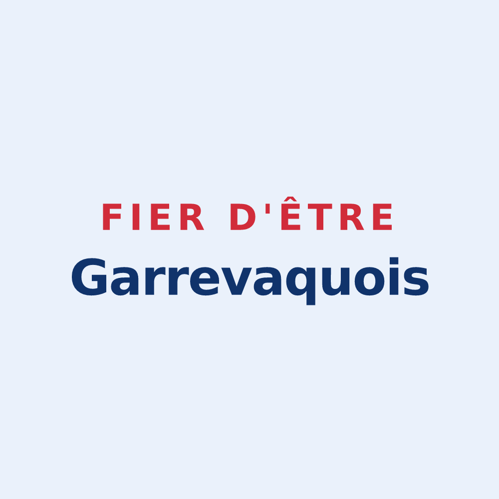 Sticker « Fier d'être Garrevaquois » — design pour Garrevaques