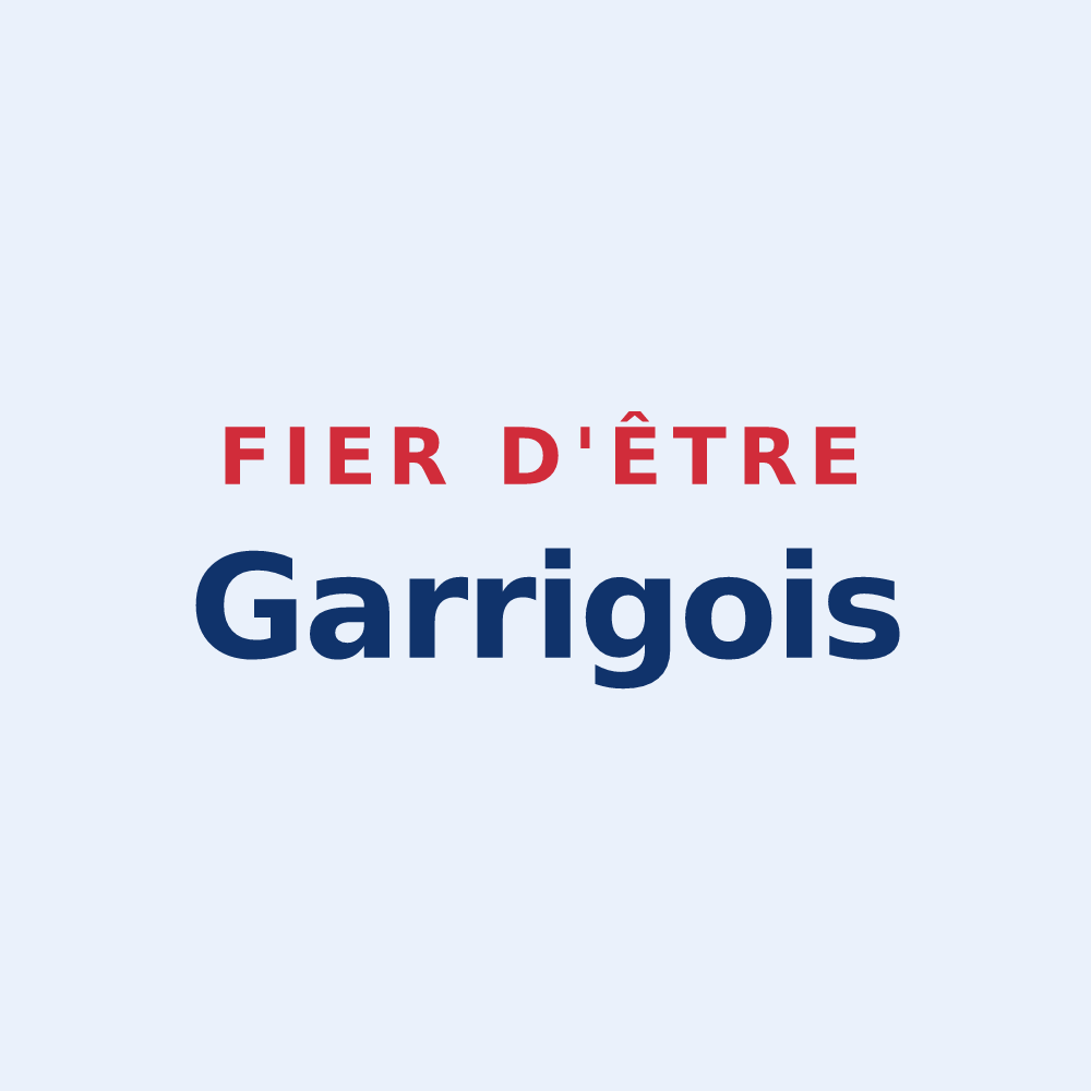 Sticker « Fier d'être Garrigois » — design pour Garrigues-Sainte-Eulalie