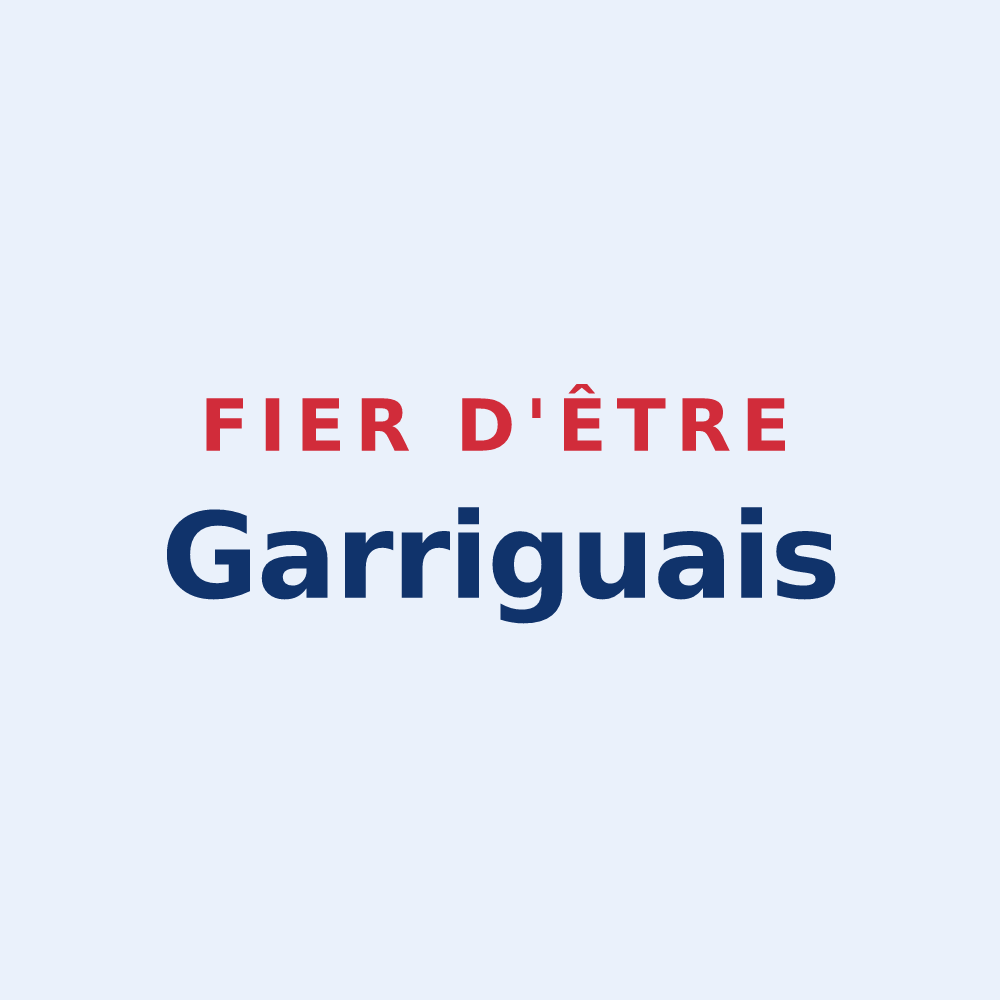 Sticker « Fier d'être Garriguais » — design pour Garrigues