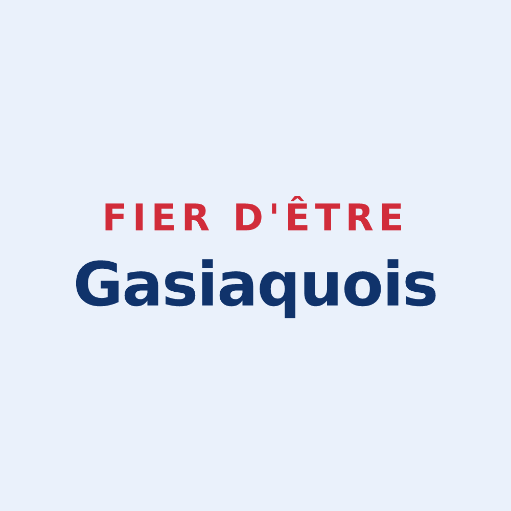 Sticker « Fier d'être Gasiaquois » — design pour Gauchy