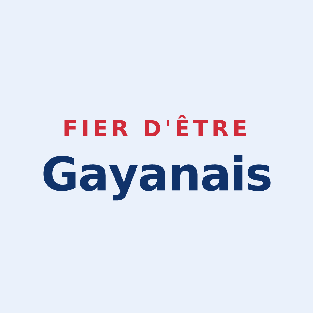Sticker « Fier d'être Gayanais » — design pour Gayan
