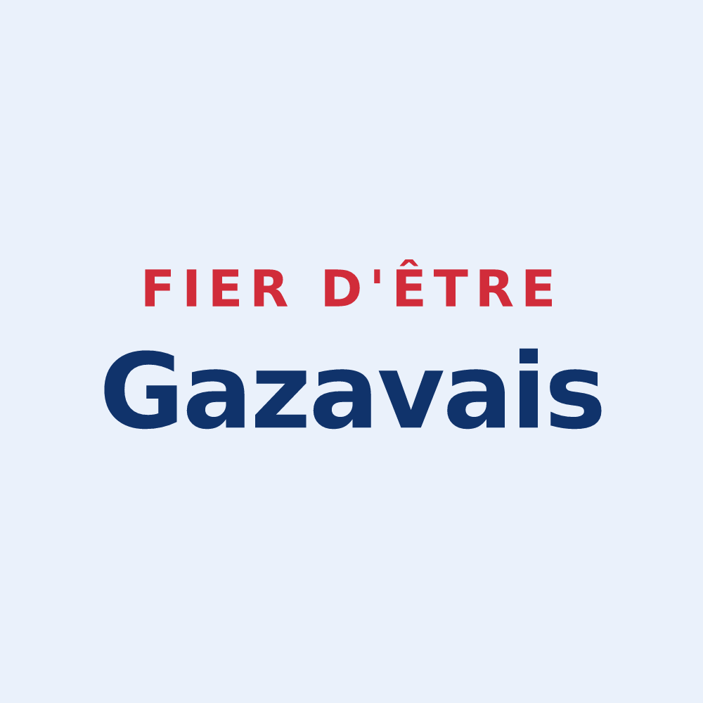 Sticker « Fier d'être Gazavais » — design pour Gazave