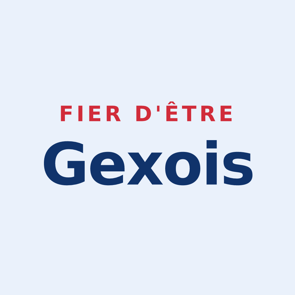 Sticker « Fier d'être Gexois » — design pour Geay