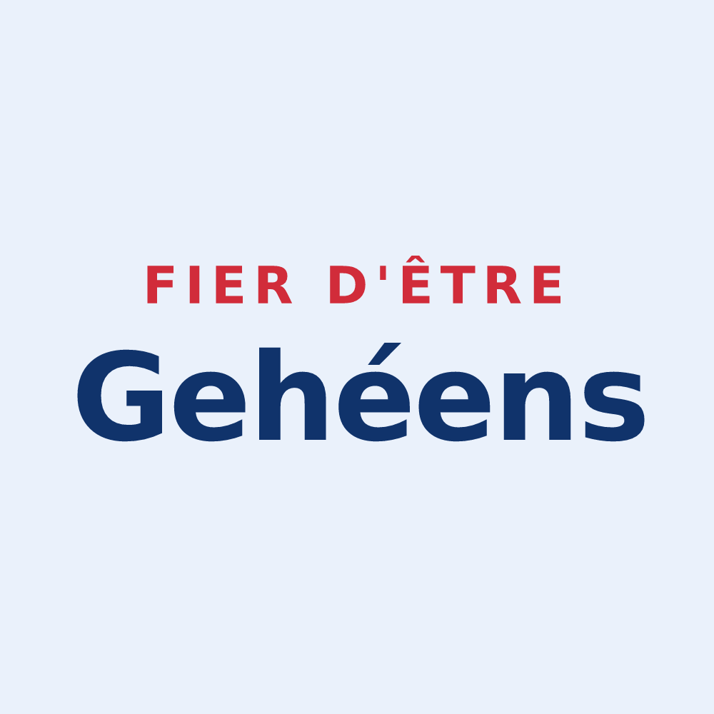 Sticker « Fier d'être Gehéens » — design pour Gehée