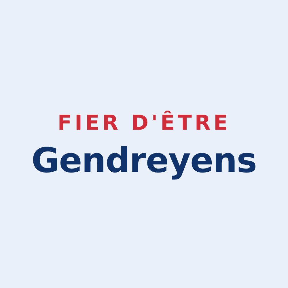 Sticker « Fier d'être Gendreyens » — design pour Gendrey