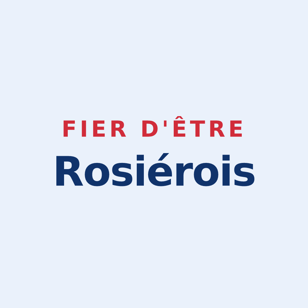 Sticker « Fier d'être Rosiérois » — design pour Gennes-Val-de-Loire