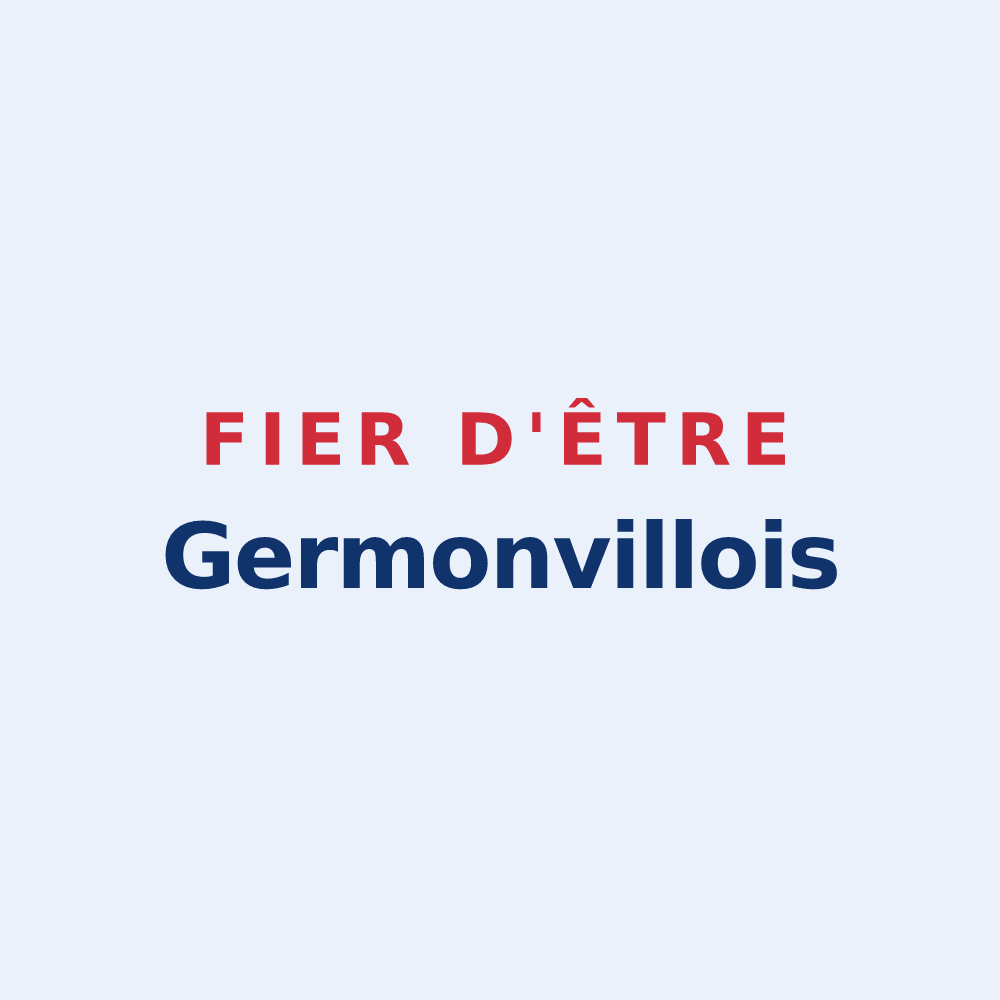 Sticker « Fier d'être Germonvillois » — design pour Germonville