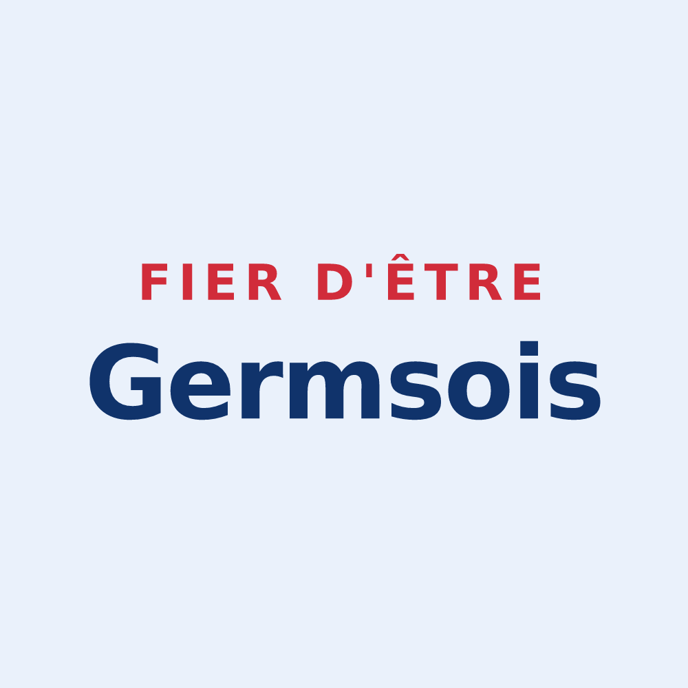 Sticker « Fier d'être Germsois » — design pour Germs-sur-l'Oussouet