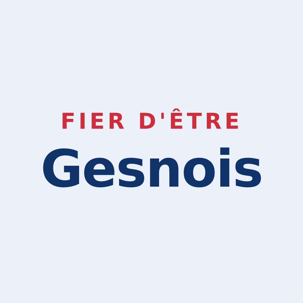 Sticker « Fier d'être Gesnois » — design pour Gesnes-le-Gandelin