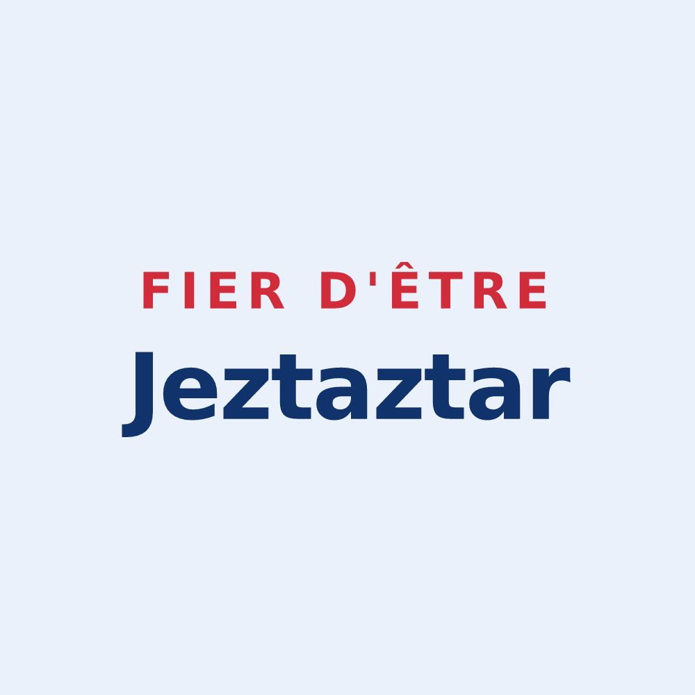 Sticker « Fier d'être Jeztaztar » — design pour Gestas