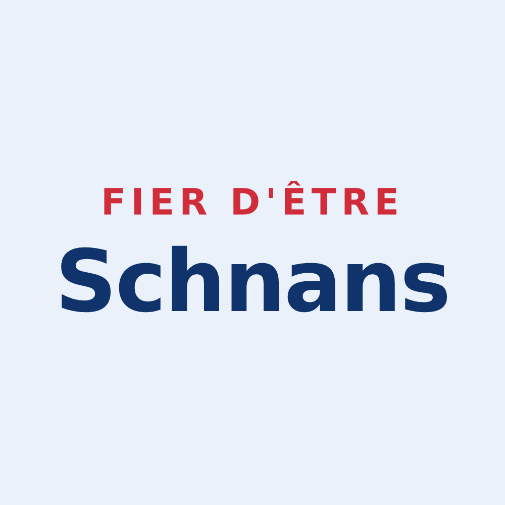 Sticker « Fier d'être Schnans » — design pour Gevigney-et-Mercey