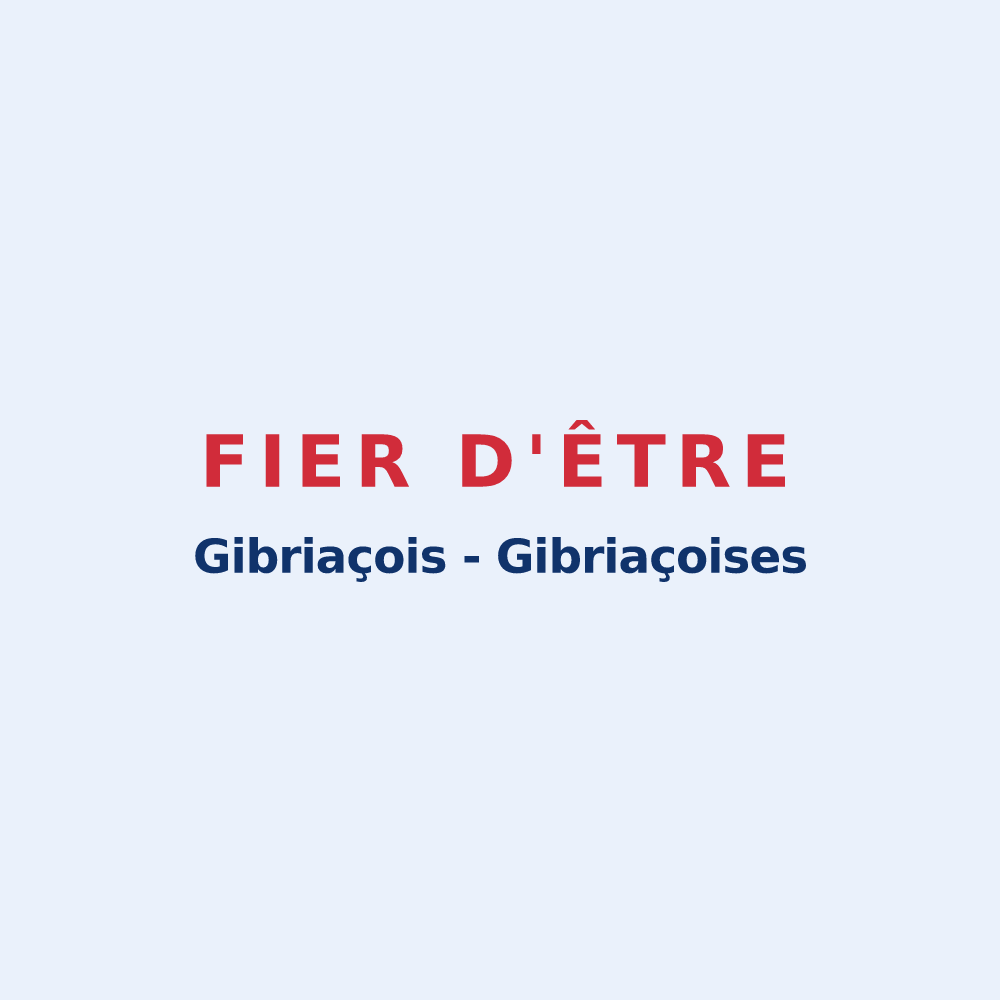 Sticker « Fier d'être Gibriaçois - Gibriaçoises » — design pour Gevrey-Chambertin