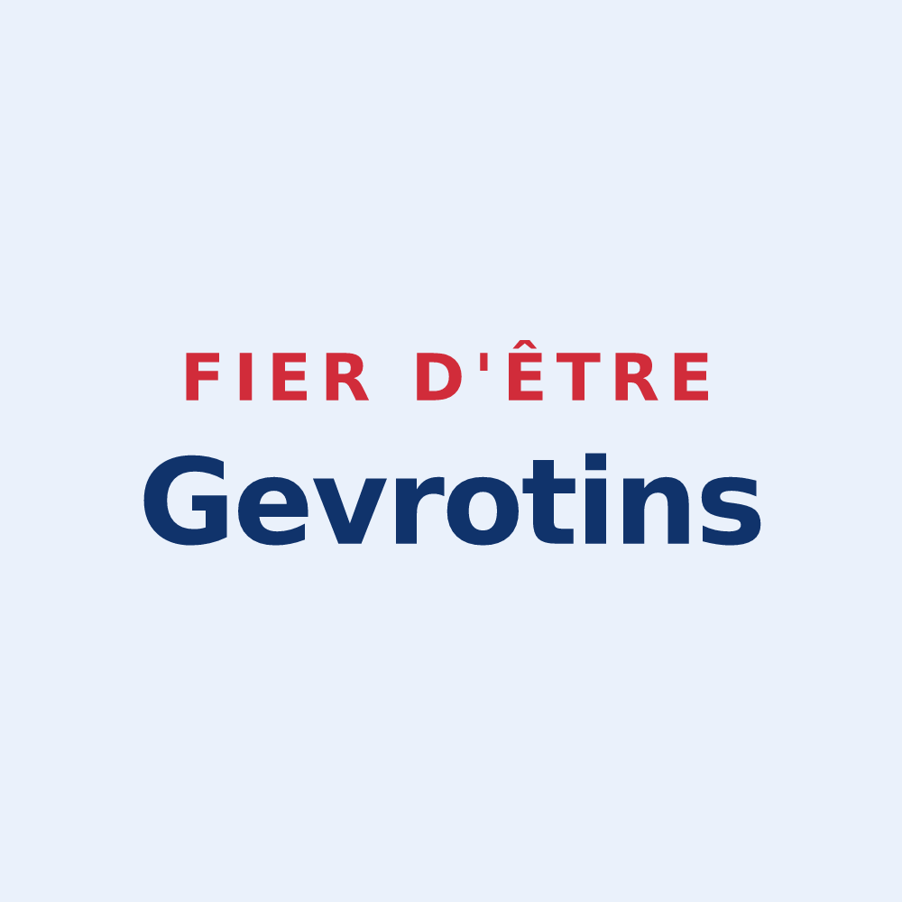Sticker « Fier d'être Gevrotins » — design pour Gevry