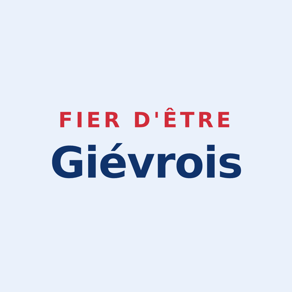 Sticker « Fier d'être Giévrois » — design pour Gièvres
