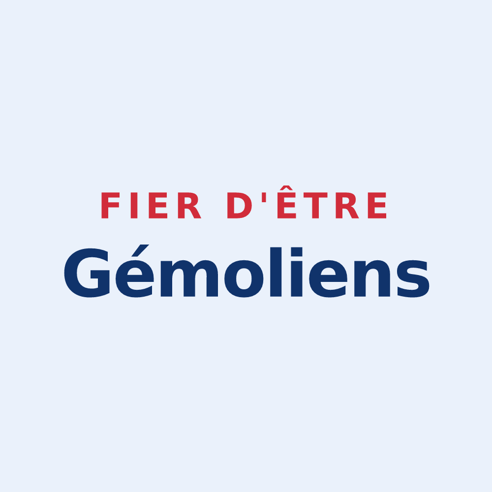 Sticker « Fier d'être Gémoliens » — design pour Gimouille