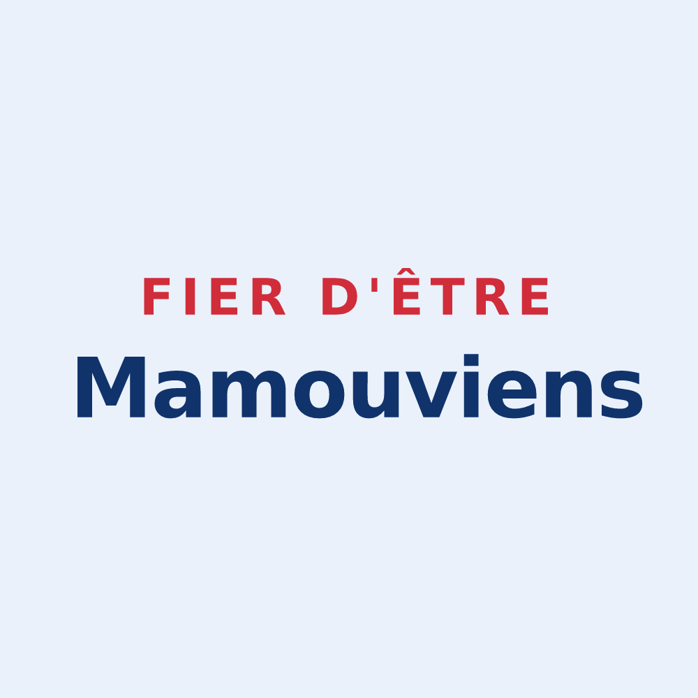 Sticker « Fier d'être Mamouviens » — design pour Giou-de-Mamou