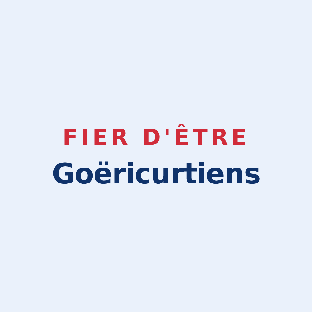 Sticker « Fier d'être Goëricurtiens » — design pour Girecourt-sur-Durbion