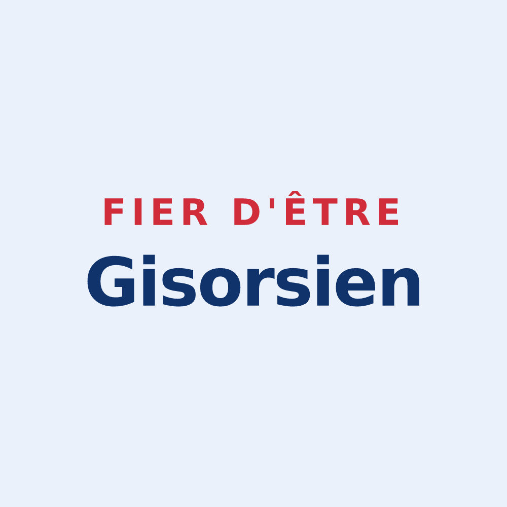 Sticker « Fier d'être Gisorsien » — design pour Gisors