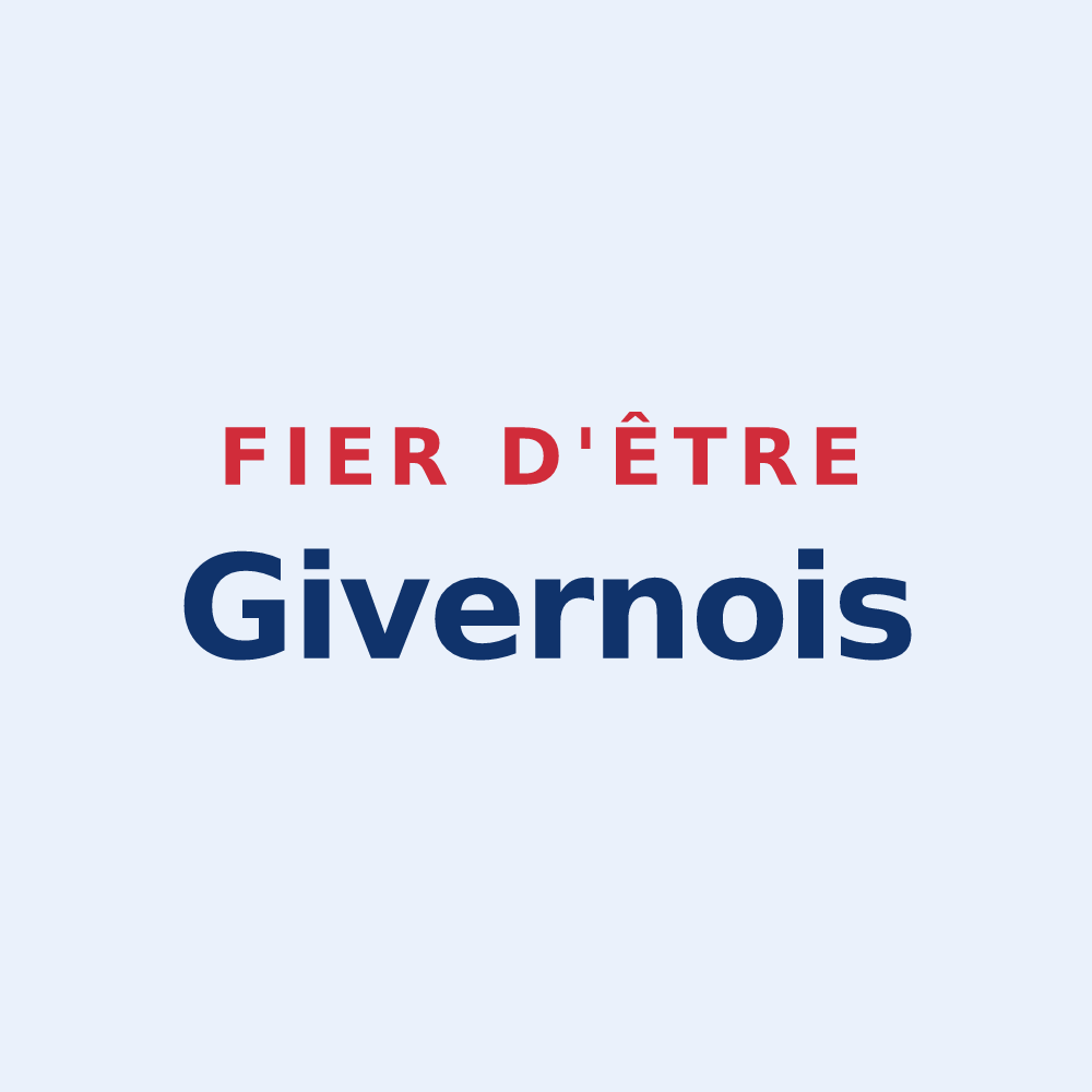 Sticker « Fier d'être Givernois » — design pour Giverny