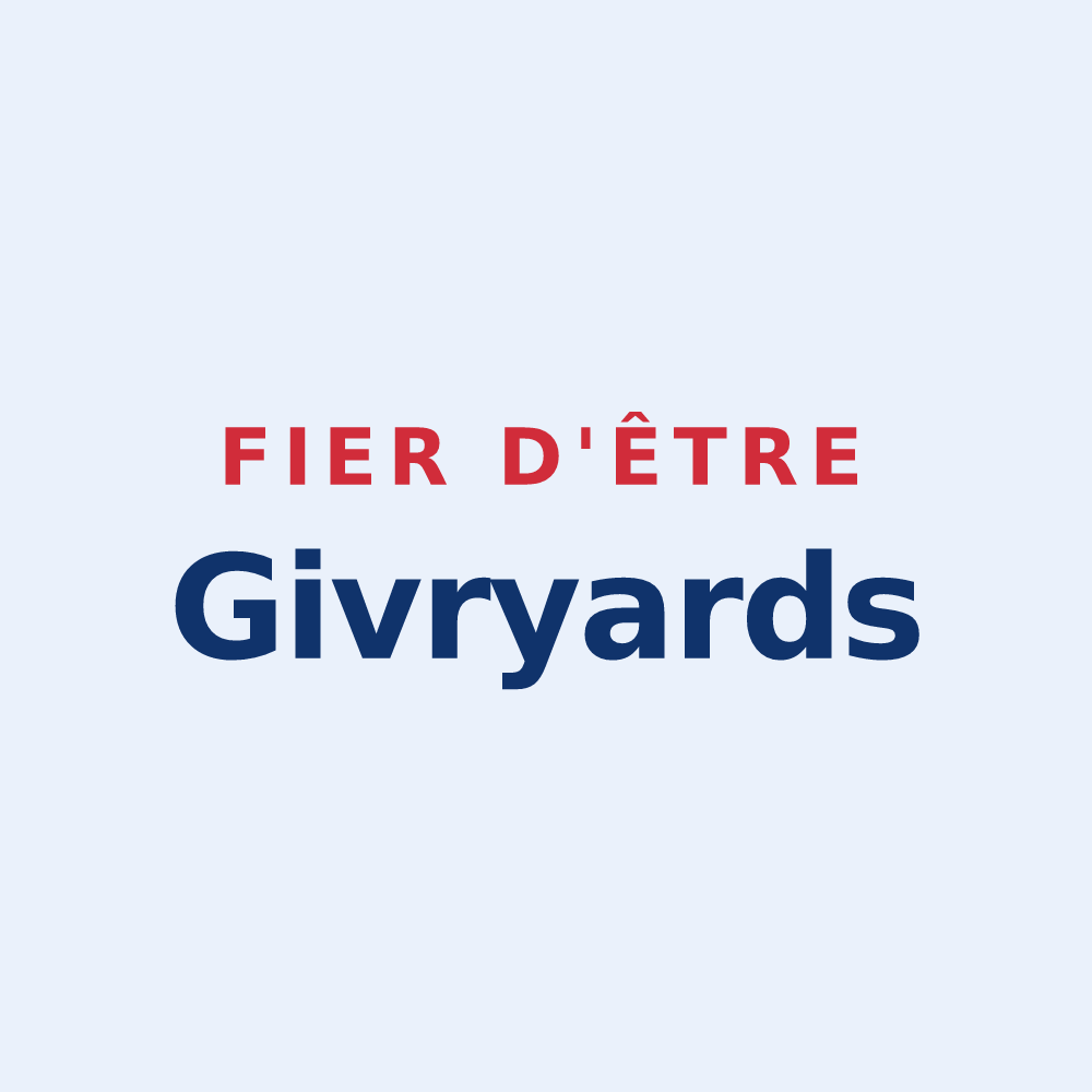 Sticker « Fier d'être Givryards » — design pour Givry