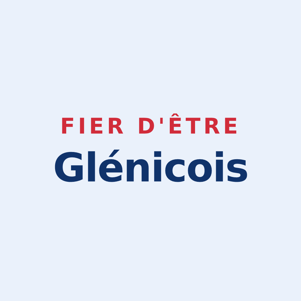 Sticker « Fier d'être Glénicois » — design pour Glénic