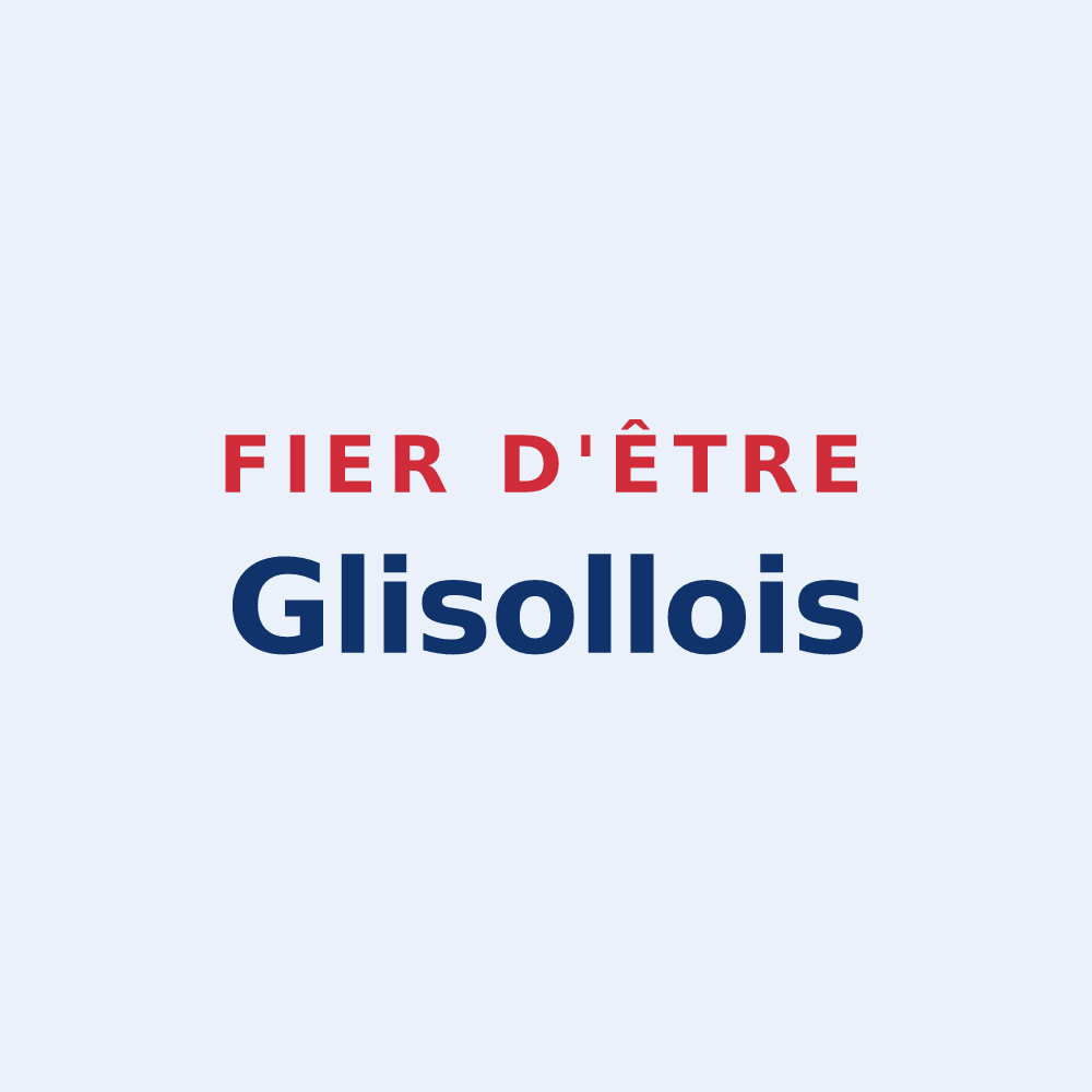 Sticker « Fier d'être Glisollois » — design pour Glisolles