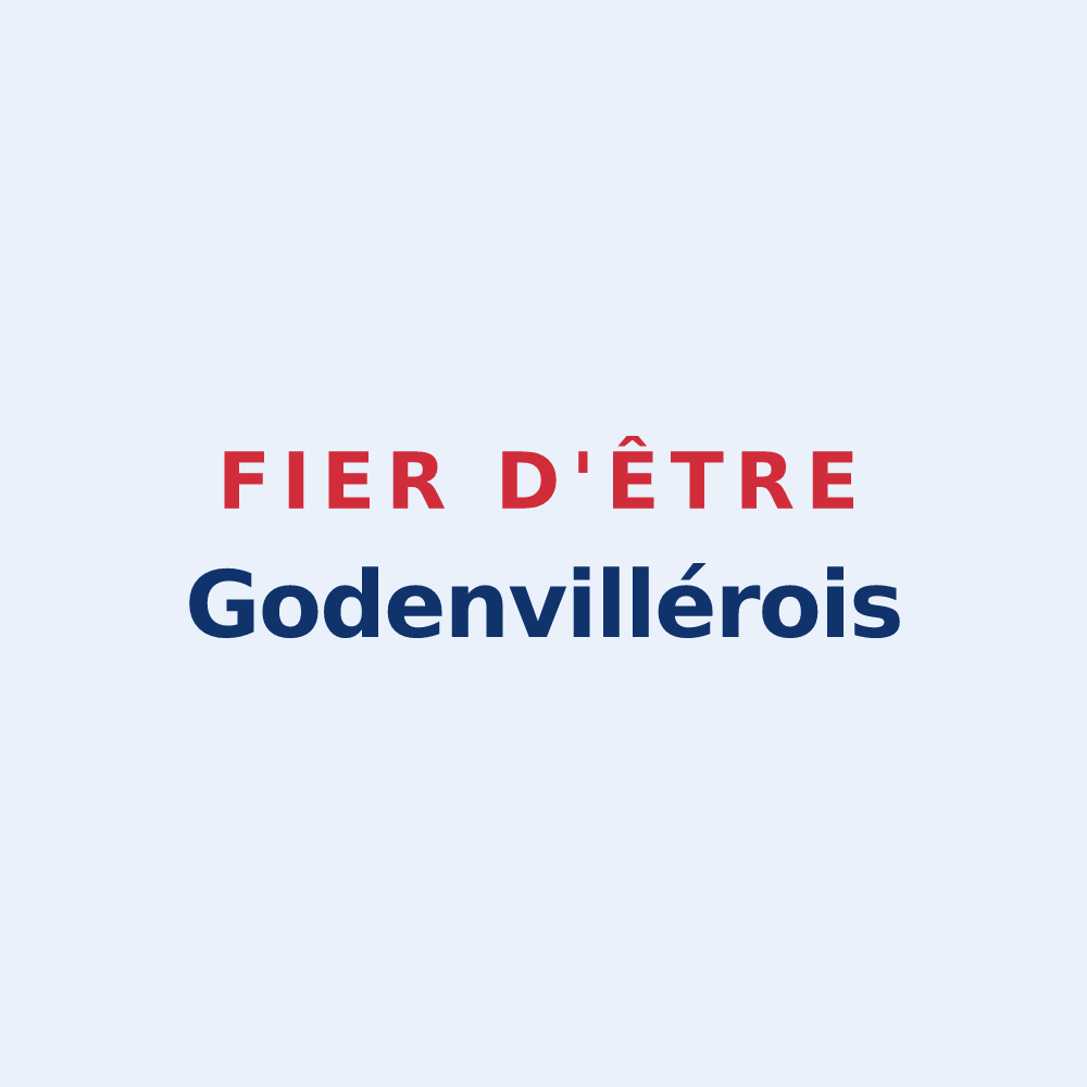 Sticker « Fier d'être Godenvillérois » — design pour Godenvillers