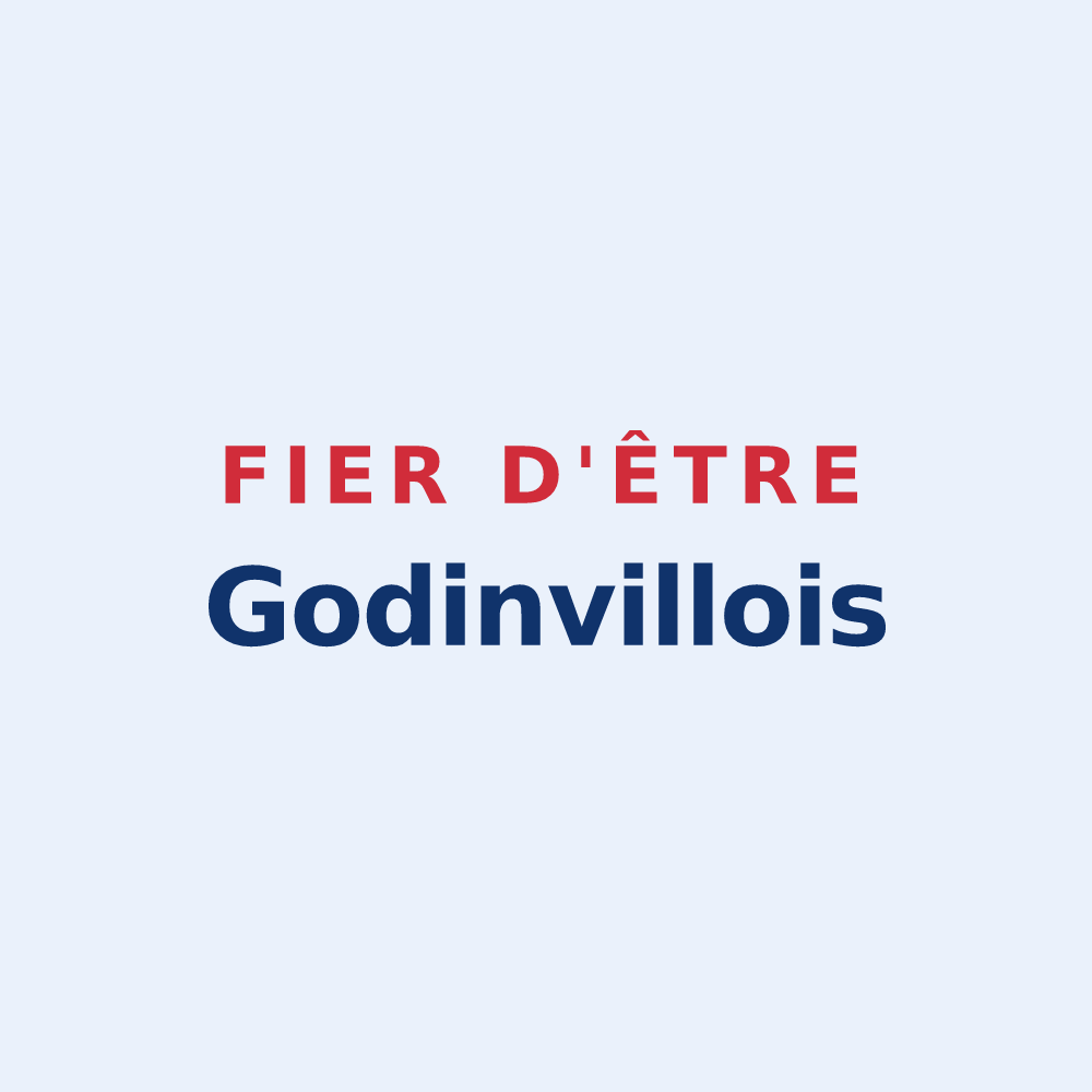 Sticker « Fier d'être Godinvillois » — design pour Goin