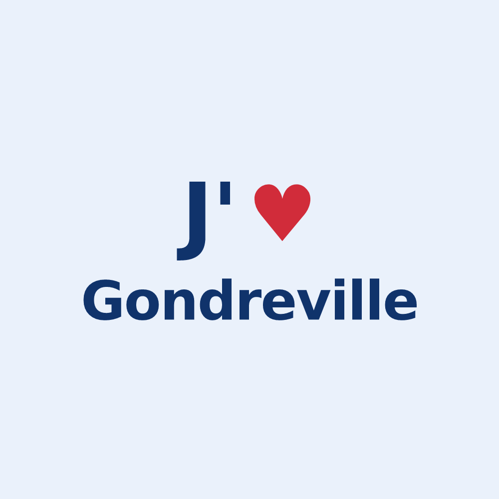 Sticker personnalisé Gondreville — design J'aime Gondreville
