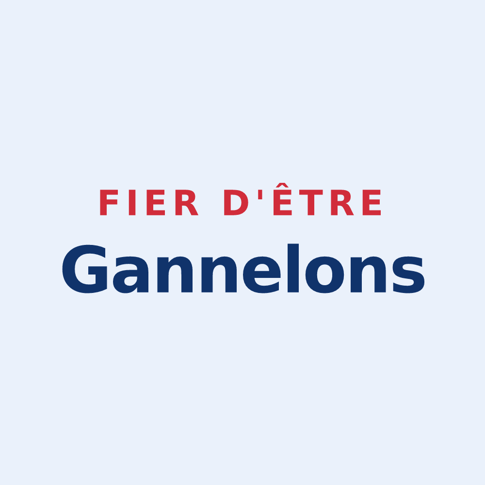 Sticker « Fier d'être Gannelons » — design pour Gonnelieu